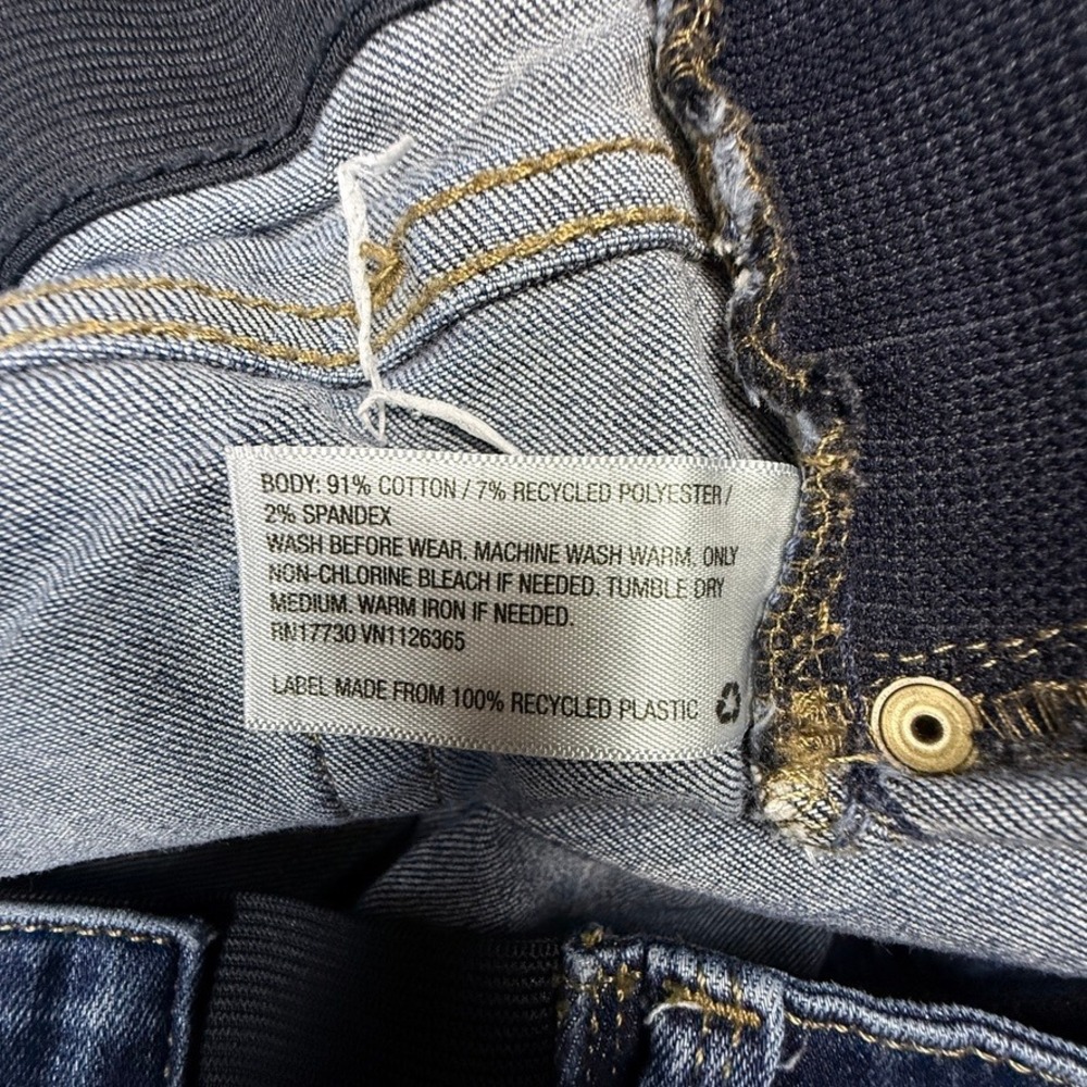 Isabel Maternity Ingrid & Isabel Skinny Bootcut Jeans Blue Size 6 F18496638 - Picture 12 of 13